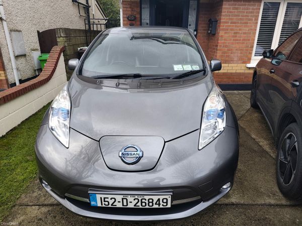 Nissan Leaf Hatchback, Electric, 2015, Grey