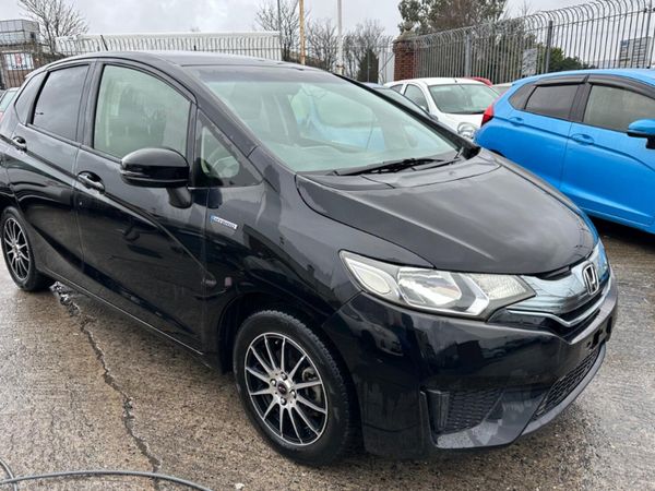 Honda Fit Hatchback, Petrol Hybrid, 2015, Black