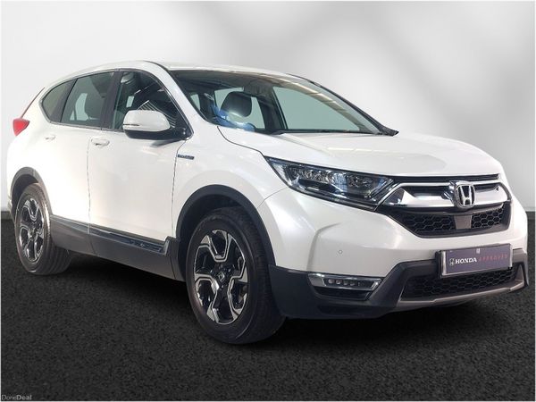 Honda CR-V Estate, Petrol Hybrid, 2021, White