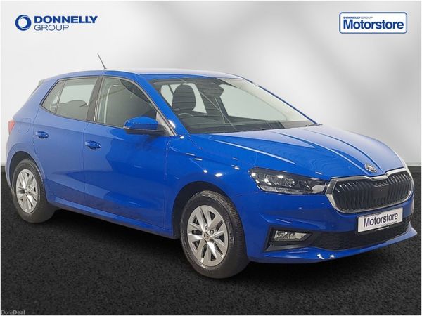 Skoda Fabia Hatchback, Petrol, 2023, Blue
