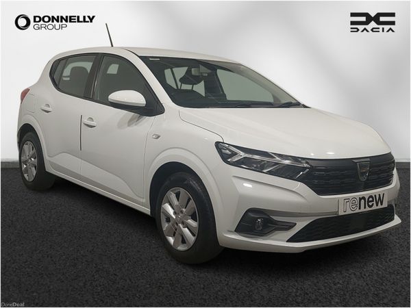 Dacia Sandero Hatchback, Petrol Gas, 2022, White