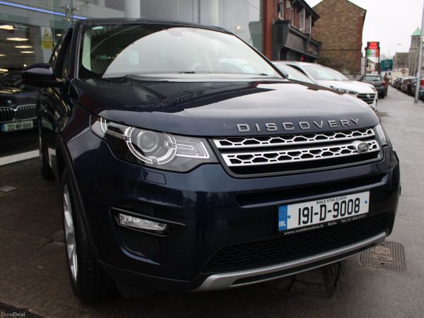 Land Rover Discovery Sport SUV, Diesel, 2019, Blue