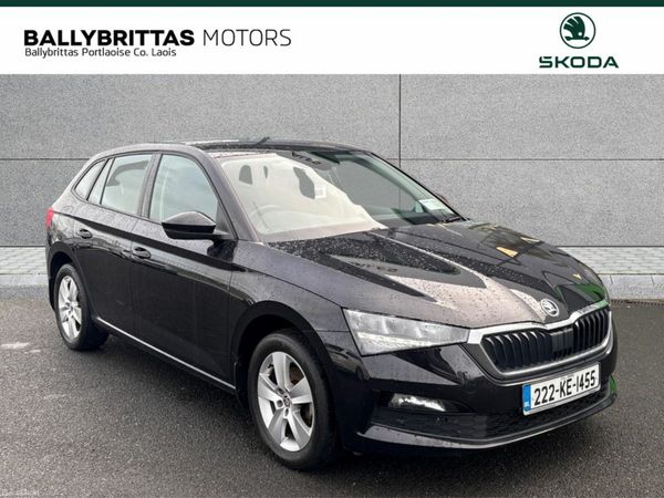 Skoda Scala Hatchback, Petrol, 2022, Black