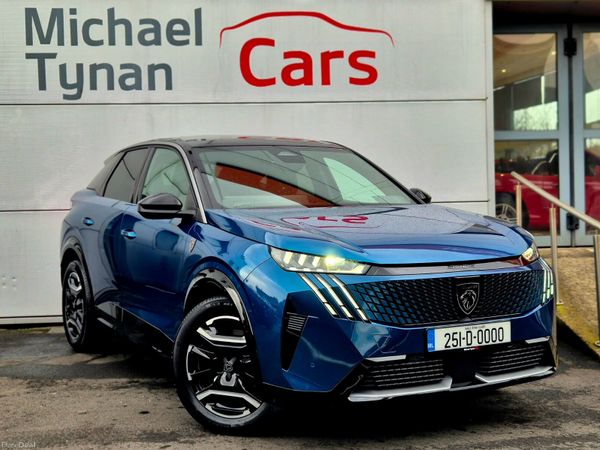 Peugeot 3008 SUV, Electric, 2025, Blue