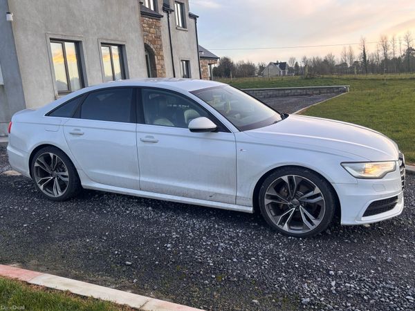 Audi A6 Saloon, Diesel, 2015, White
