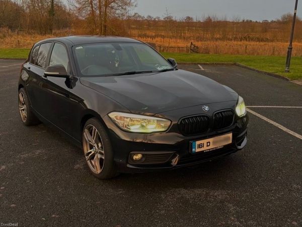 BMW 1-Series Hatchback, Diesel, 2016, Black