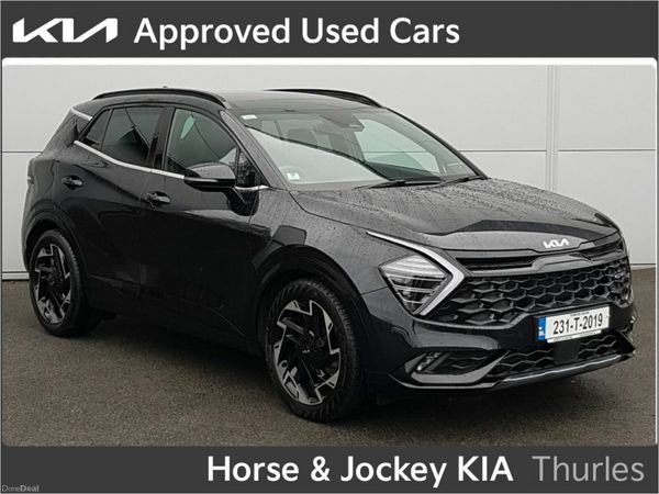 Kia Sportage SUV, Diesel Hybrid, 2023, Black