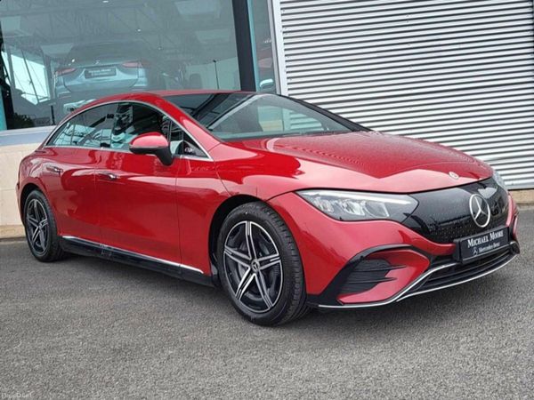 Mercedes-Benz EQE Saloon, Electric, 2024, Red