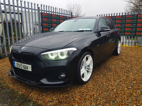 BMW 1-Series Hatchback, Diesel, 2017, Black