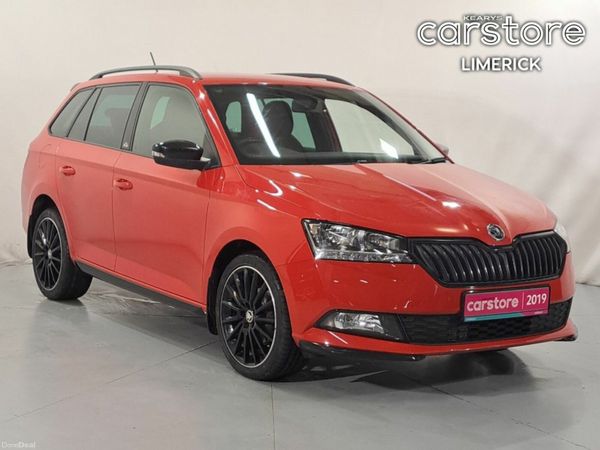 Skoda Fabia Estate, Petrol, 2019, Red
