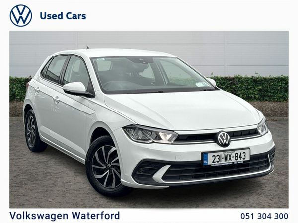 Volkswagen Polo Hatchback, Petrol, 2023, White