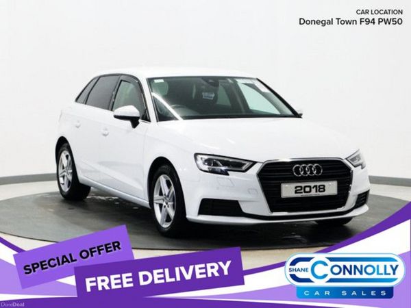 Audi A3 Hatchback, Petrol, 2018, White
