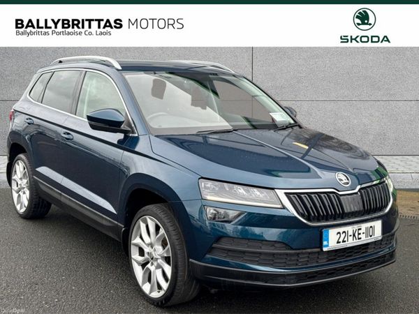 Skoda Karoq Estate, Diesel, 2022, Blue