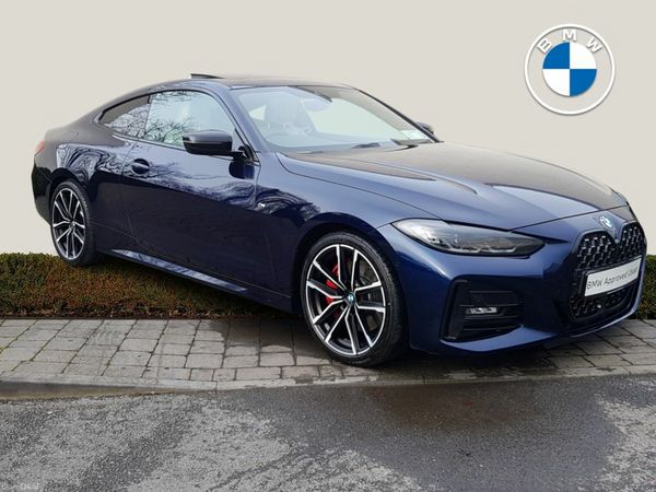 BMW 4-Series Coupe, Diesel, 2021, Blue