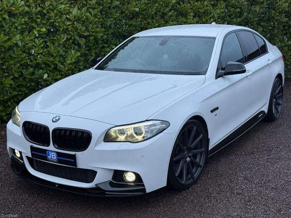BMW 5-Series Saloon, Diesel, 2016, White