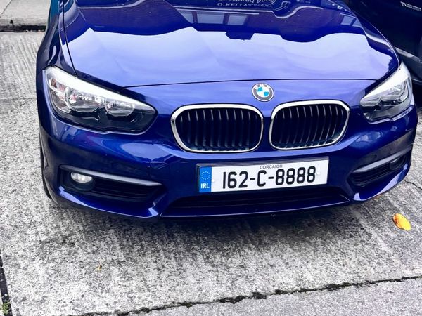 BMW 1-Series Hatchback, Diesel, 2016, Blue