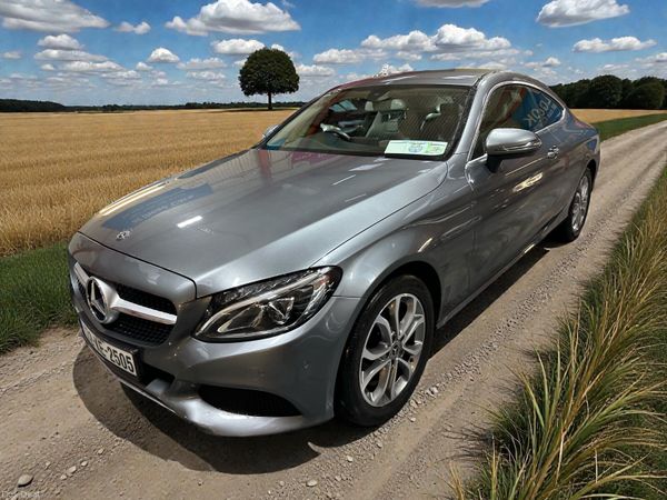 Mercedes-Benz C-Class Coupe, Petrol, 2017, Grey