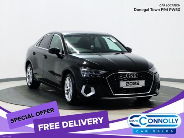 Audi A3 Saloon, Petrol, 2022, Black