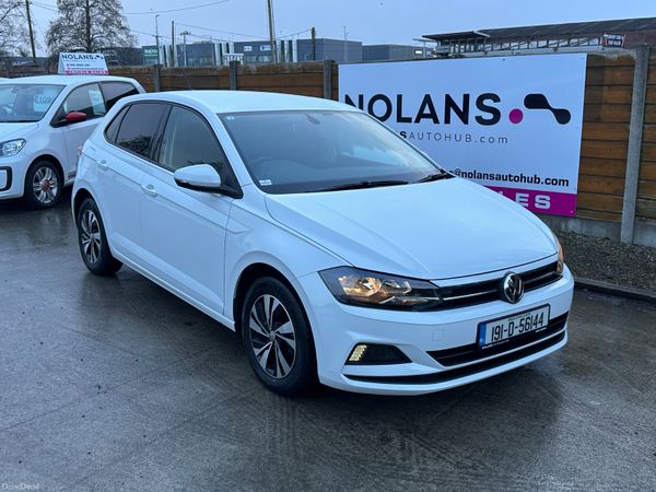 Volkswagen Polo Hatchback, Petrol, 2019, White