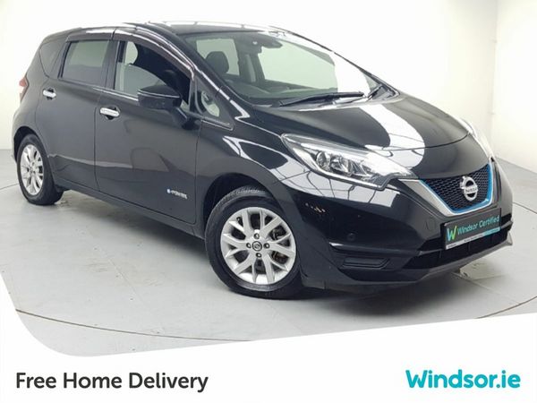 Nissan Note Hatchback, Petrol Hybrid, 2019, Black