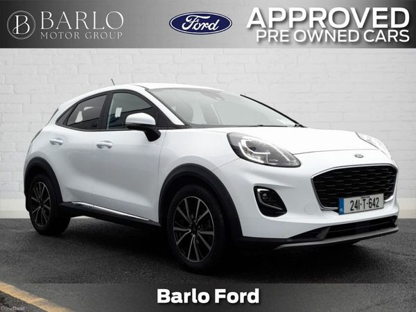 Ford Puma MPV, Petrol Hybrid, 2024, White