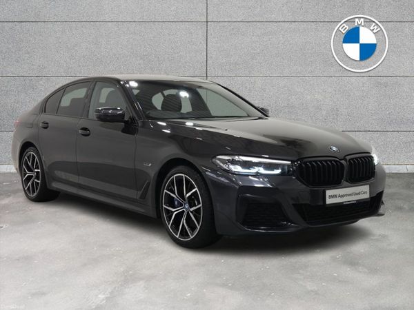 BMW 5-Series Saloon, Petrol Plug-in Hybrid, 2022, Grey