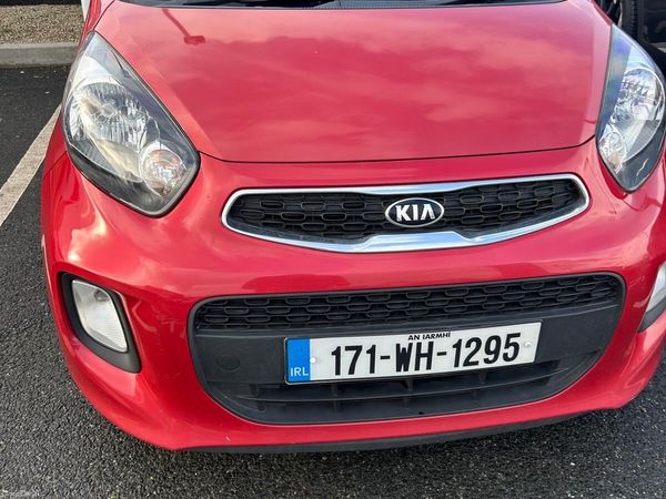 Kia Picanto Hatchback, Petrol, 2017, Red