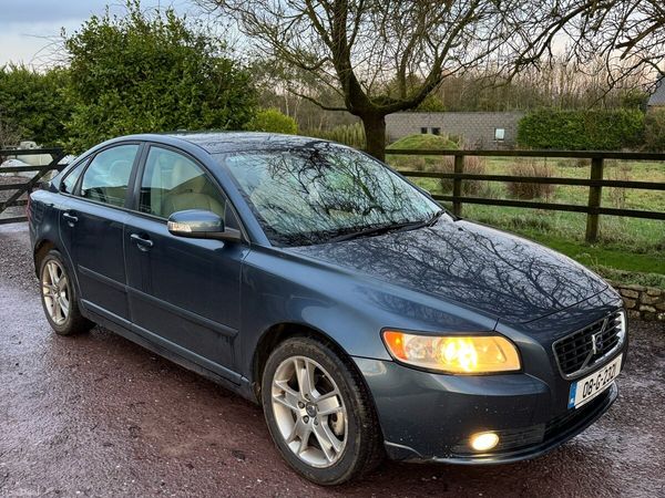 Volvo S40 Saloon, Ethanol Petrol, 2008, Blue