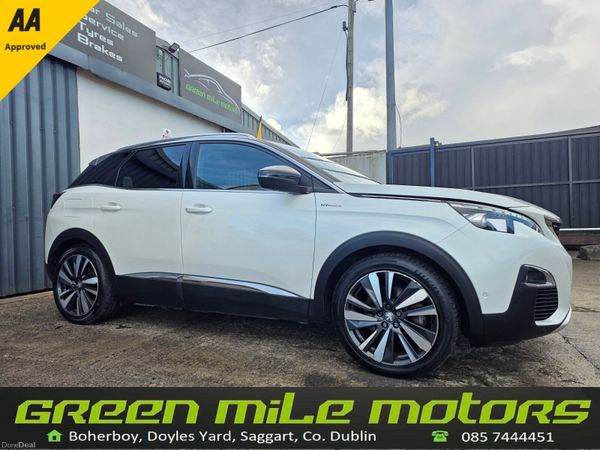 Peugeot 3008 Hatchback, Petrol Plug-in Hybrid, 2020, White