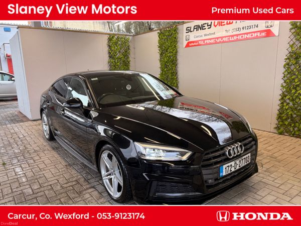 Audi A5 Hatchback, Diesel, 2017, Black