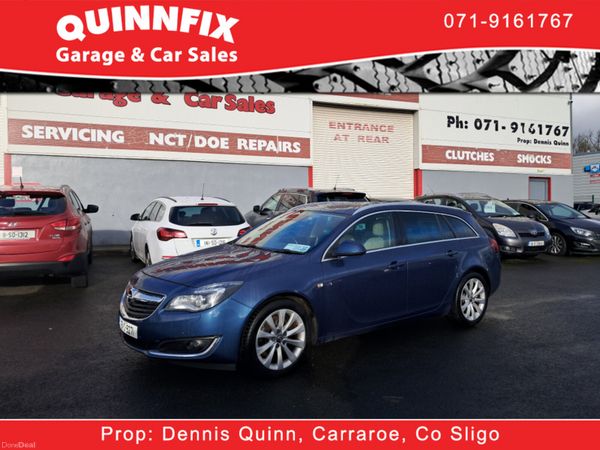 Opel Insignia Estate, Diesel, 2015, Blue
