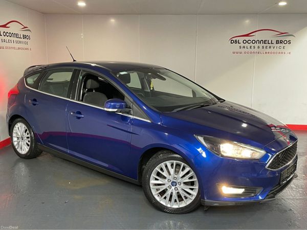 Ford Focus Hatchback, Diesel, 2017, Blue