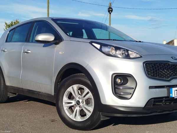Kia Sportage SUV, Diesel, 2017, Silver