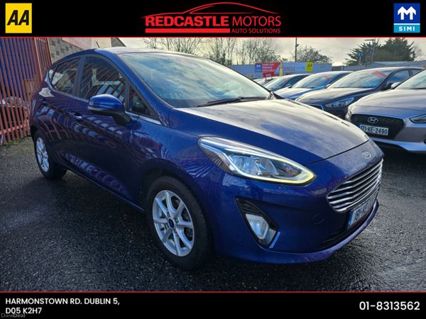 Ford Fiesta Hatchback, Petrol, 2018, Blue