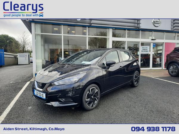 Nissan Micra Hatchback, Petrol, 2022, Black