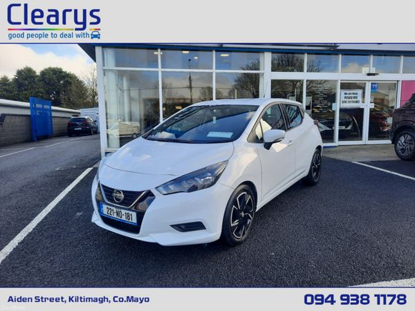 Nissan Micra Hatchback, Petrol, 2022, White