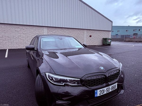 BMW 3-Series Saloon, Petrol Plug-in Hybrid, 2020, Black