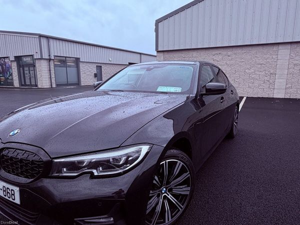 BMW 3-Series Saloon, Petrol Plug-in Hybrid, 2020, Black