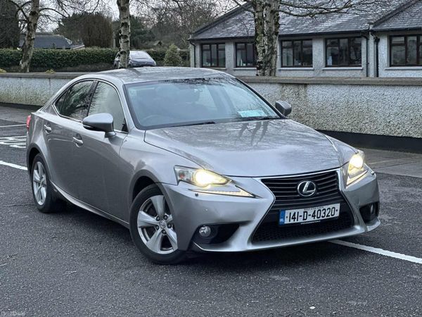 Lexus IS Saloon, Petrol Hybrid, 2014, Silver