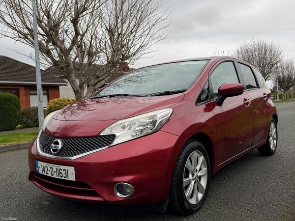 Nissan Note MPV, Diesel, 2014, Red