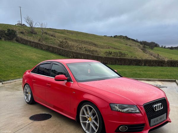 Audi A4 Saloon, Diesel, 2010, Red