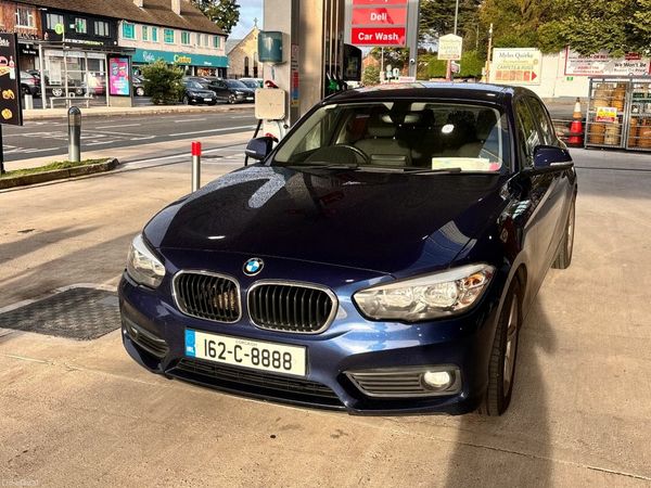 BMW 1-Series Hatchback, Diesel, 2016, Blue