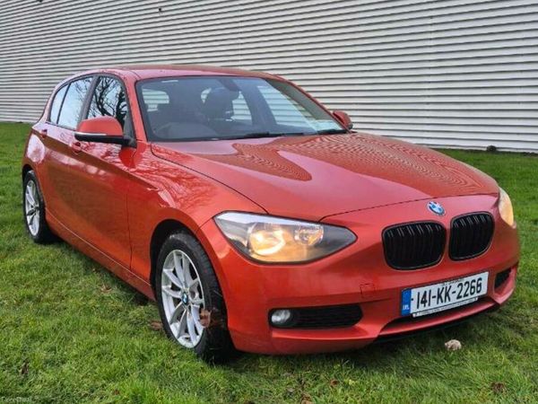 BMW 1-Series Hatchback, Diesel, 2014, Orange