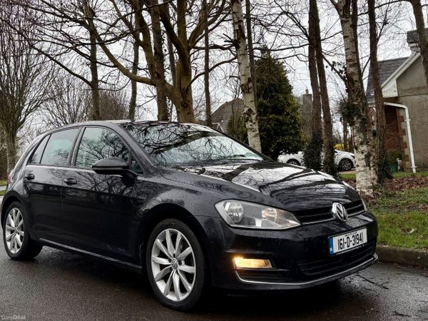 Volkswagen Golf Hatchback, Diesel, 2016, Black