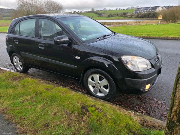 Kia Rio Hatchback, Petrol, 2009, Black
