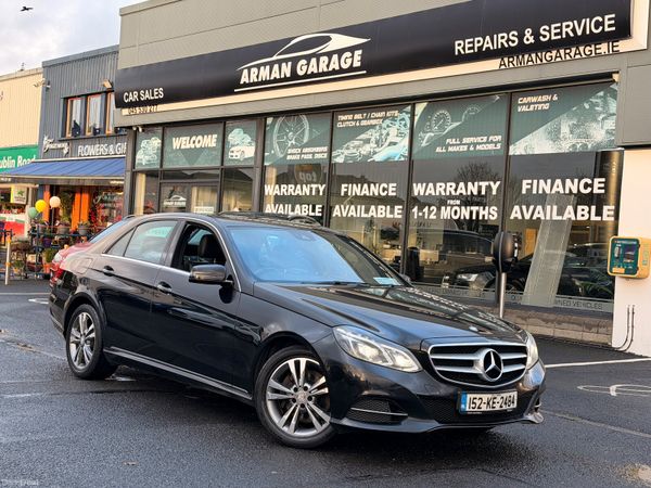 Mercedes-Benz E-Class Saloon, Diesel Hybrid, 2015, Black