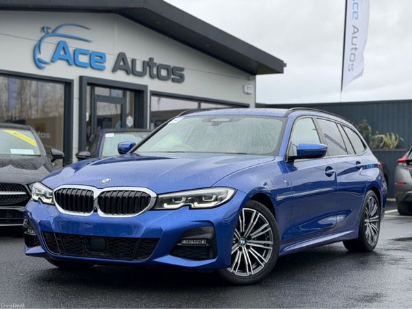 BMW 3-Series Estate, Diesel, 2021, Blue