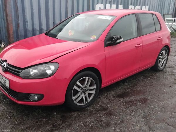 Volkswagen Golf Estate, Diesel, 2012, Red