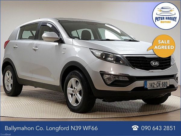 Kia Sportage SUV, Diesel, 2014, Silver