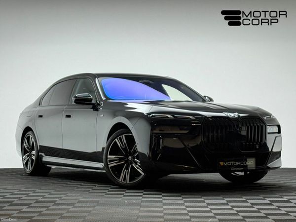 BMW 7-Series Saloon, Petrol Plug-in Hybrid, 2024, Black